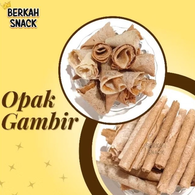 

JAJAN KILOAN OPAK GAMBIR (OPAK GULUNG) CAMILAN GURIH DAN ENAK | JAJAN KILOAN MURAH 250G BERKAH SNACK