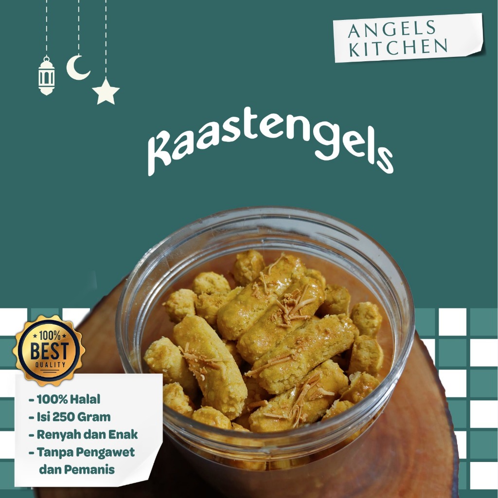

Kue Kering Kastangel Premium Home Made Toples 250gr Kue Lebaran Enak