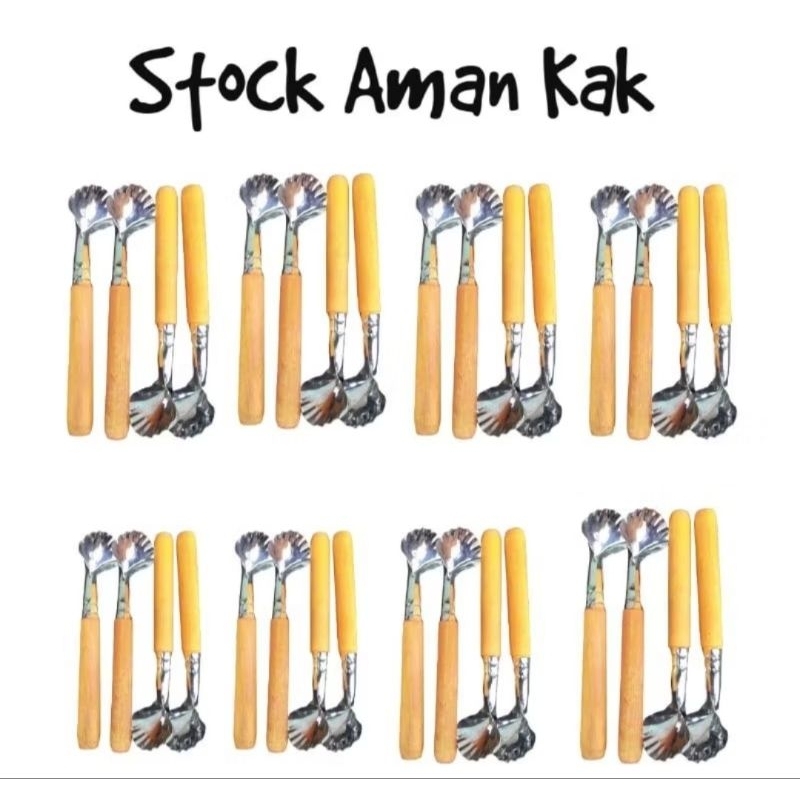 (3pcs) Alat Kerokan Kelapa Muda Melon Bleweh Alat Serutan /Alat Kerokan Kelapa Muda