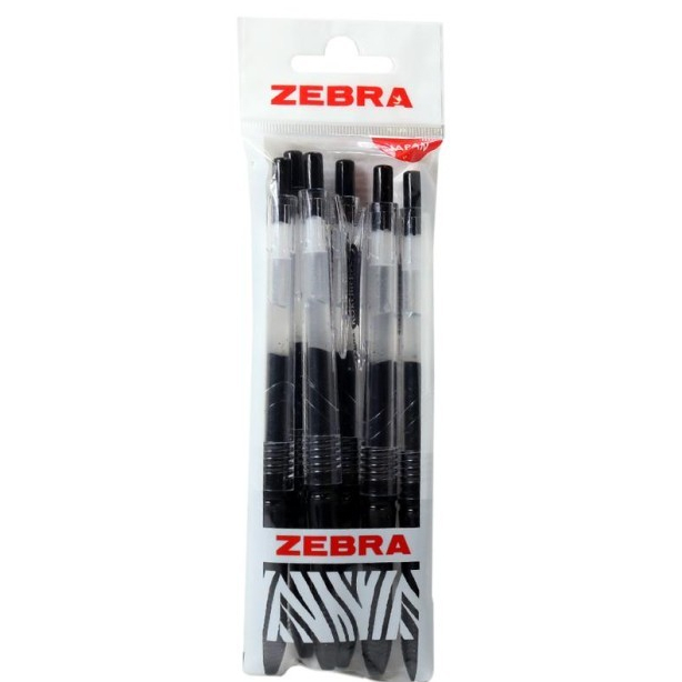 

Gramedia Pettarani - Zebra - Pulpen Gel Kokoro Warna Hitam Isi 6
