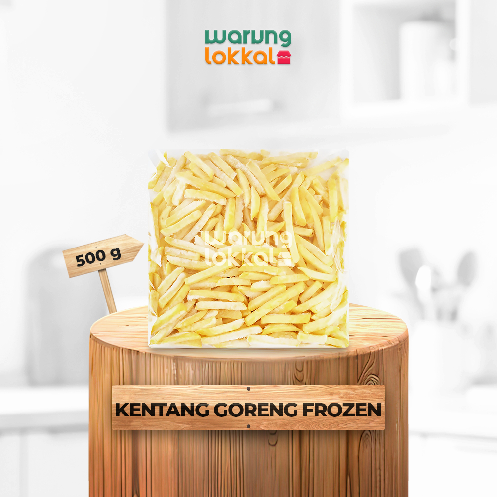 

Kentang Goreng Frozen 500g - Warung Lokkal