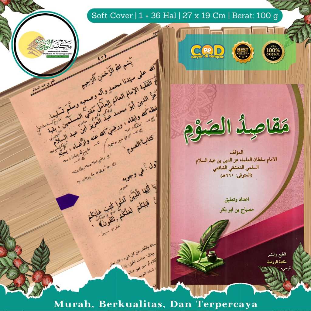 KITAB MAQOSIDUS SHOUM POSONAN MAKNA PESANTREN