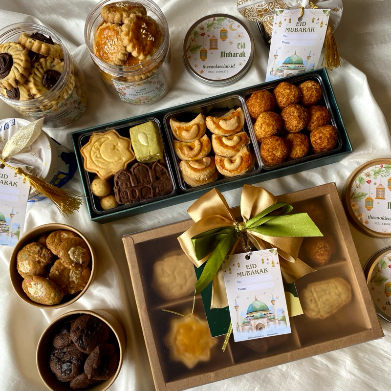 

IDUL FITRI EID MUBARAK HAMPERS LEBARAN SOUVENIERS 2025 @thecookieclub.id