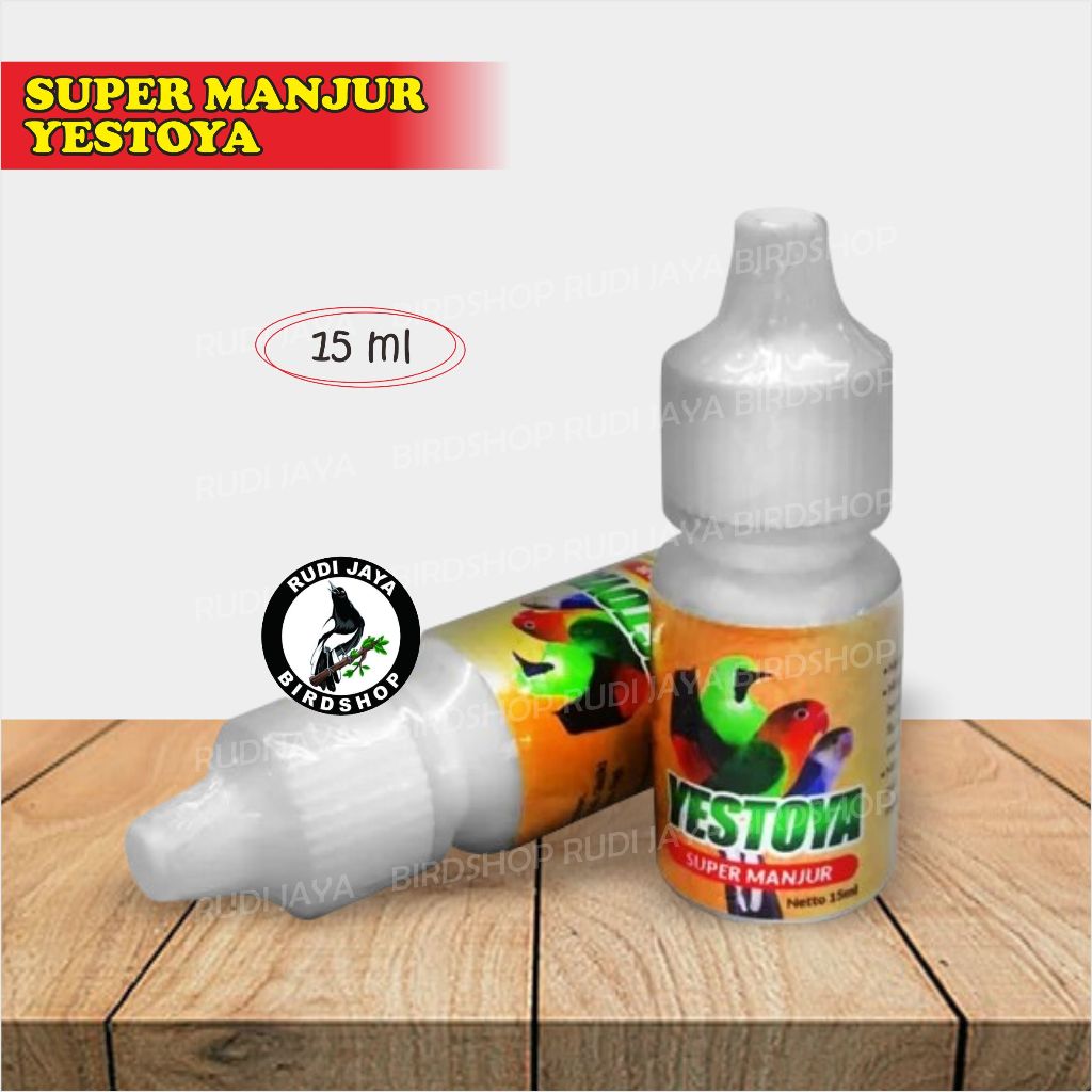 SUPER MANJUR YESTOYA OBAT SEMUA BURUNG SAKIT INFEKSI SALURAN PENCERNAAN PERNAFASAN KURUS NYILET SNOT