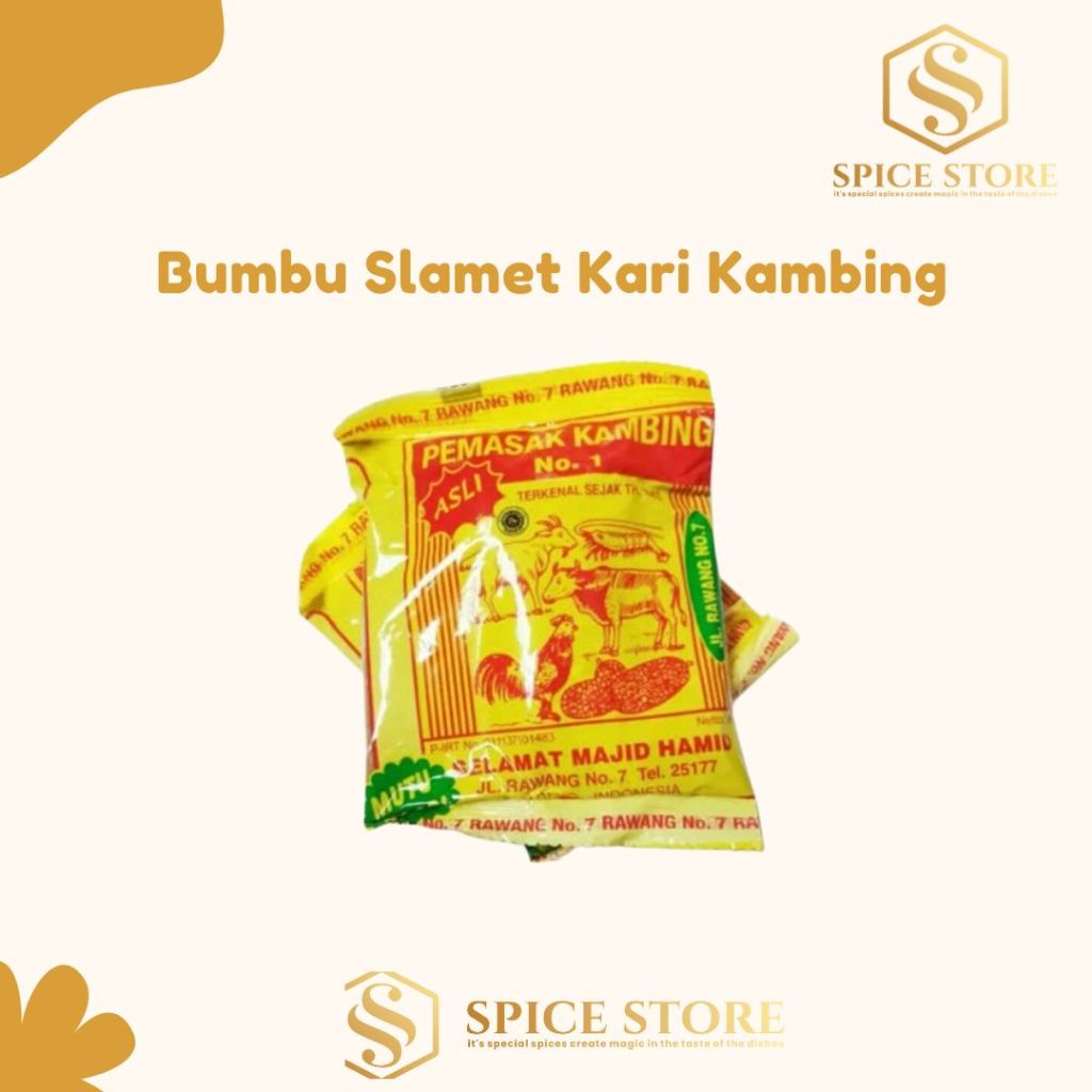 

Spice Store - Bumbu Bubuk Slamet Kari Kambing Spesial
