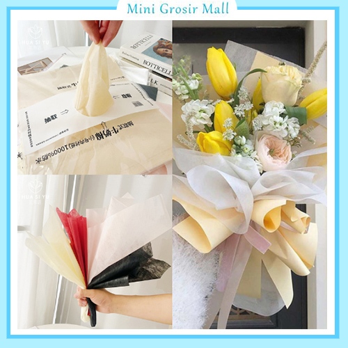 

KERTAS BUNGA COTTON PAPER TISSUE TISU FLOWER PAPER FLOWER WRAPPING SF30