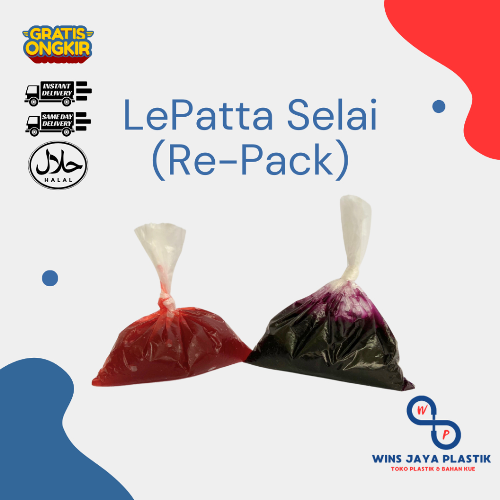 

Selai Le Patta Tropicana | Re-pack 250 Gram | Filling | Stroberi | Bluberi