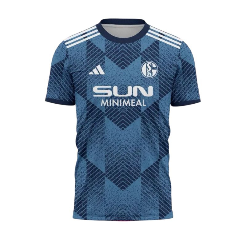 JERSEY SCHALKE 04 TERBARU 2024/2025 GRATIS NIKNAME. KAOS BOLA