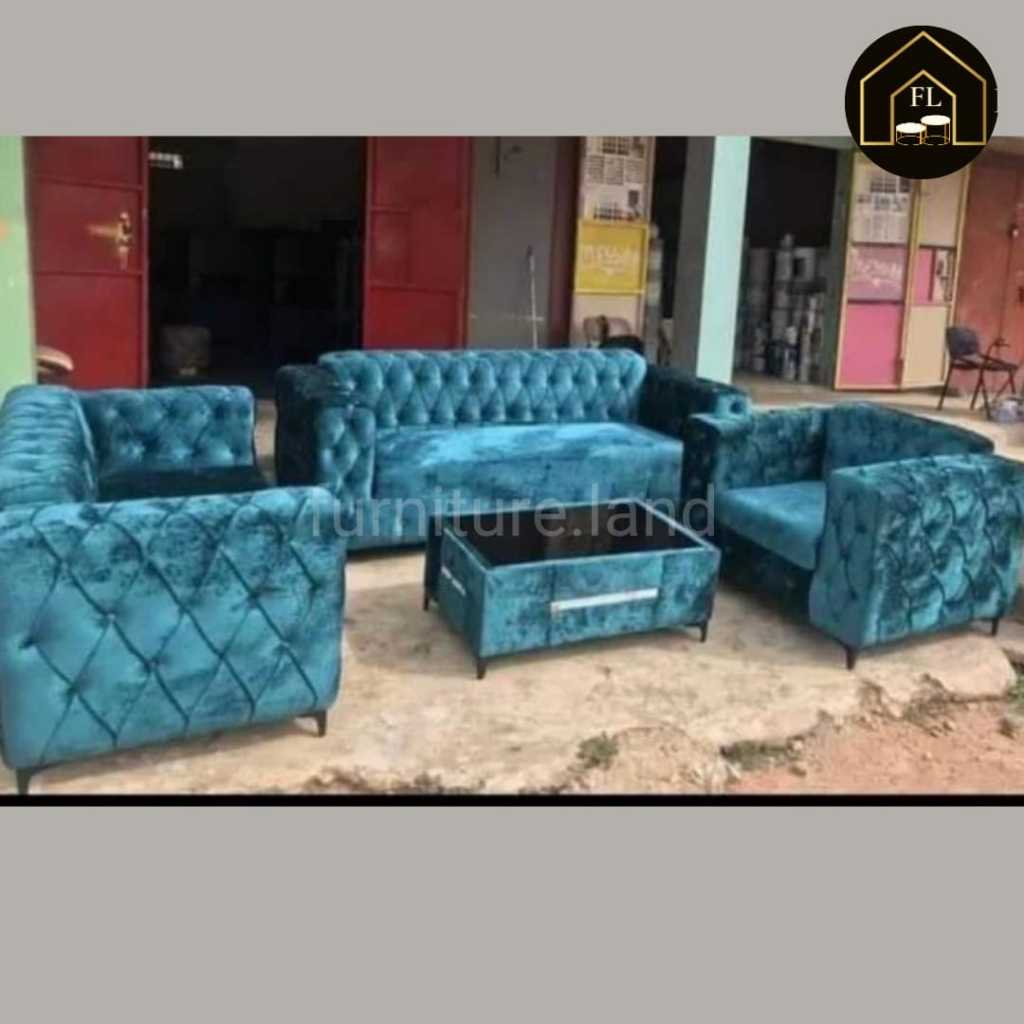 sofa kancing/sofa tamu/sofa land furniture