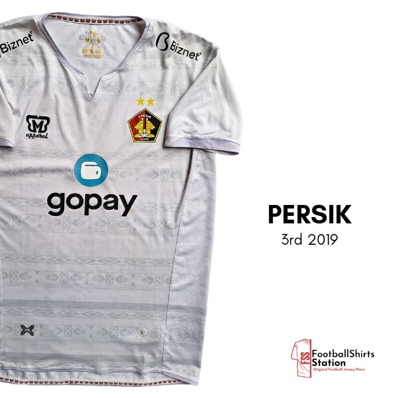 Jersey Persik Kediri 3rd 2019 Player Issue Size XL Original MBB