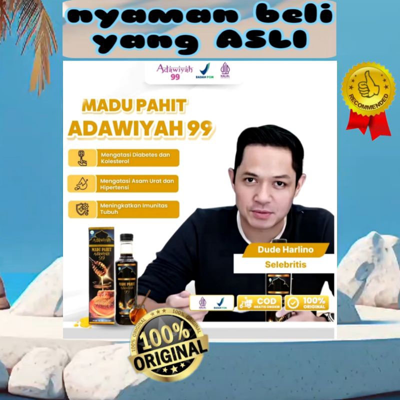 

TERLARIS MADU HITAM PAHIT adawiyah 99 original