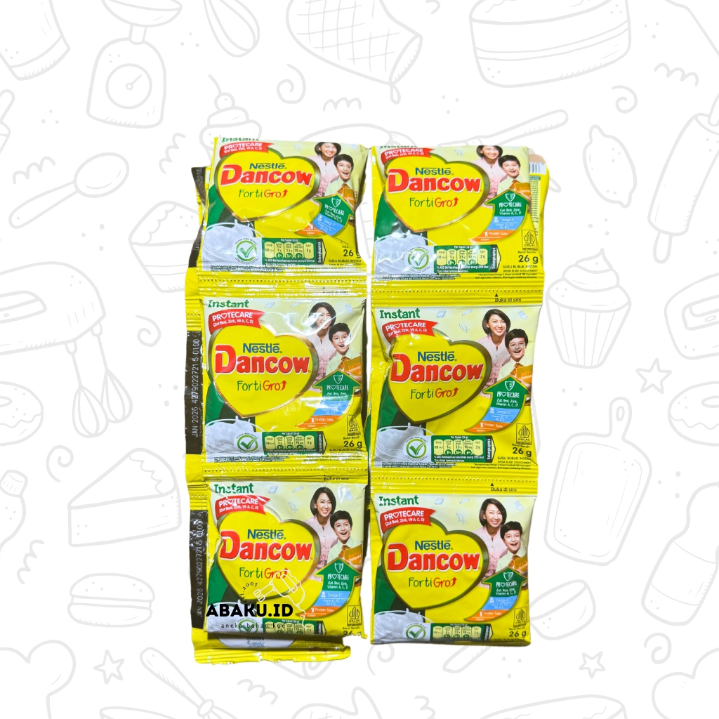 

SUSU DANCOW FORTIGRO PUTIH / SUSU DENCOW 1 RENTENG (27 GR x 10 SACHET)