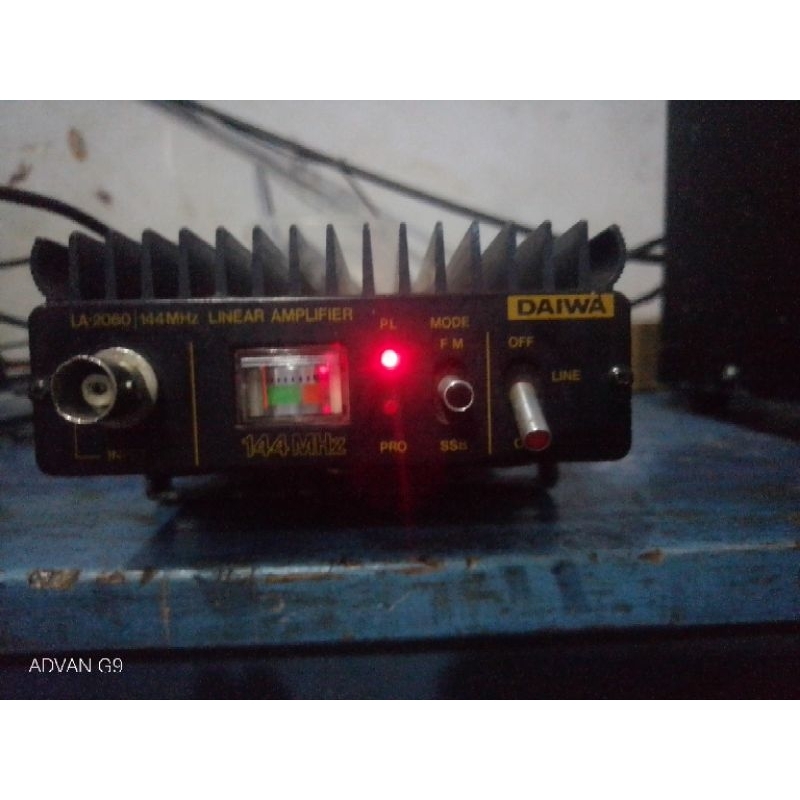 Daiwa LA2060 linier amplifier vhf(booster HT)