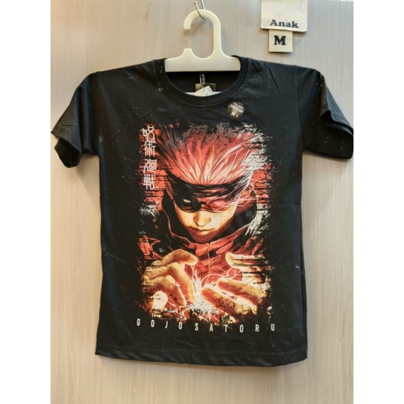 Kaos Atasan Anak Karakter Gojo Satoru