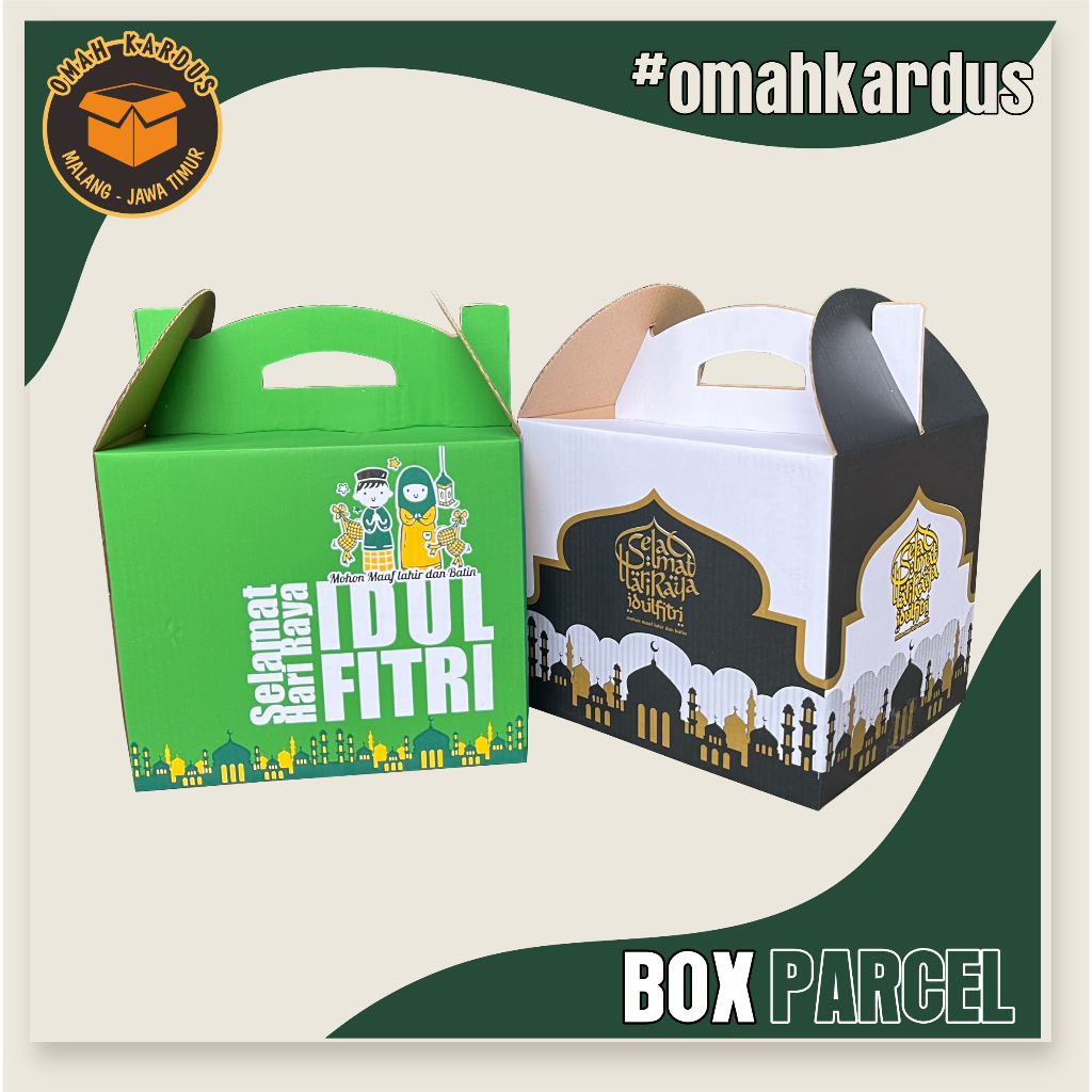 

Box Parcel 30x26x26 cm / KARDUS BOX PARCEL LEBARAN model jinjing / box lebaran / box idulfitri / eidmubarok