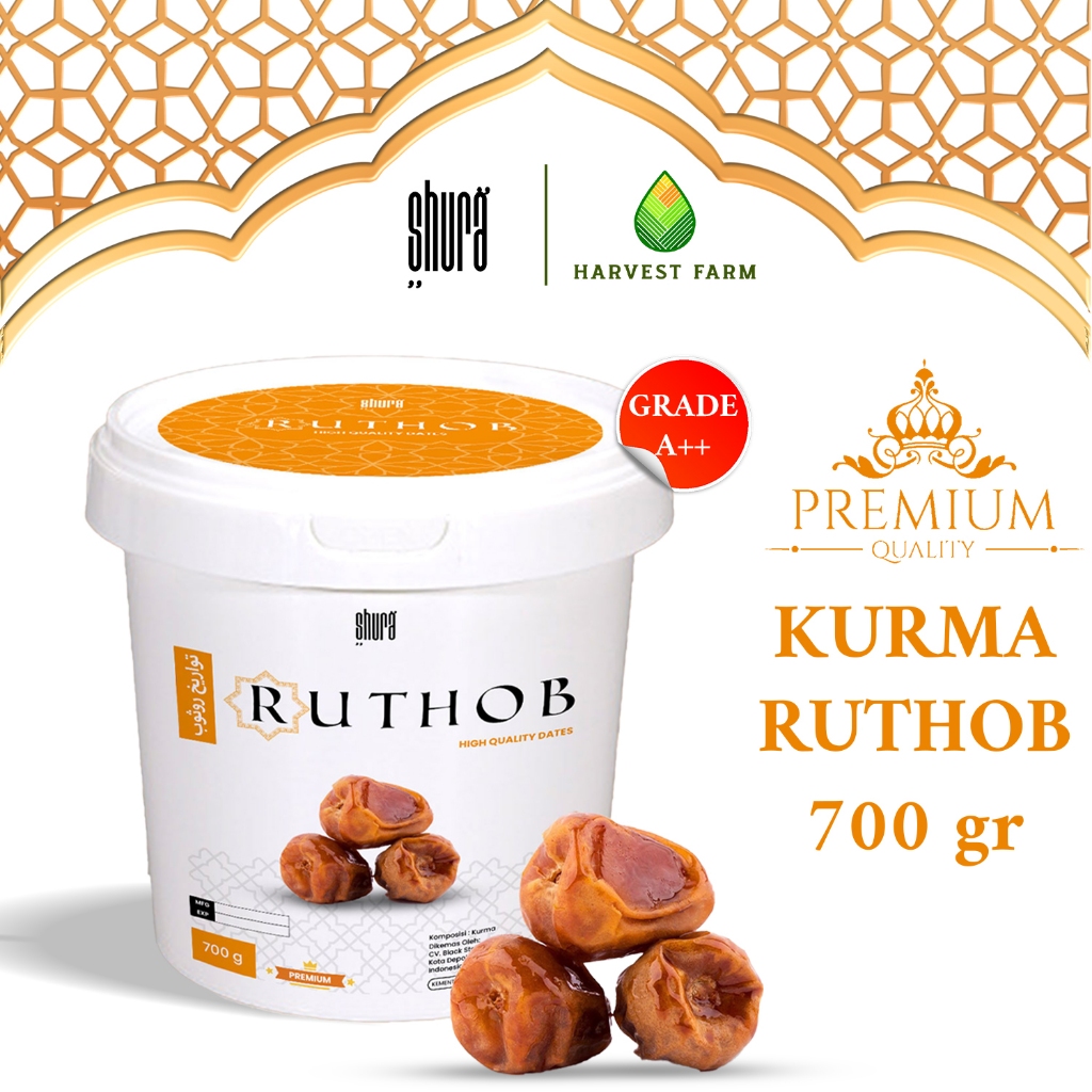 

Shura Kurma Ruthob 700gr Premium Original High Quality
