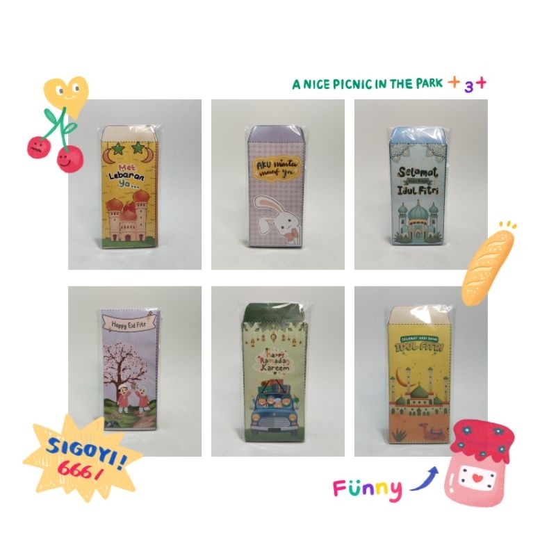 

AMPLOP LEBARAN / IDUL FITRI CUSTOM 1PACK ISI 10 PREMIUM TEBAL