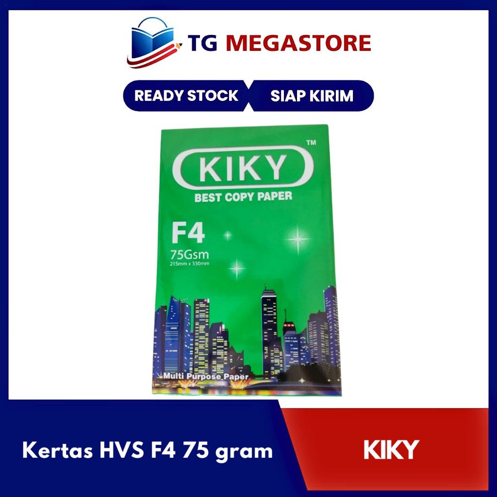 

Kertas HVS KIKY F4 - 75 gram