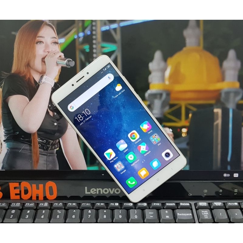 Xiaomi Mi max 2 dual sim 4g ram 4gb rom 128gb second original minus