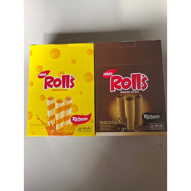 

Nabati Roll Wafer Stick 1Box 20sct