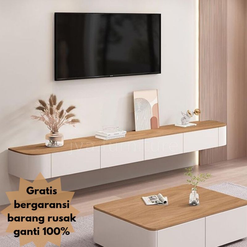 Meja Tv Gantung Konsol Tv Gantung Rak Tv Gantung Minimalis 4Lacy