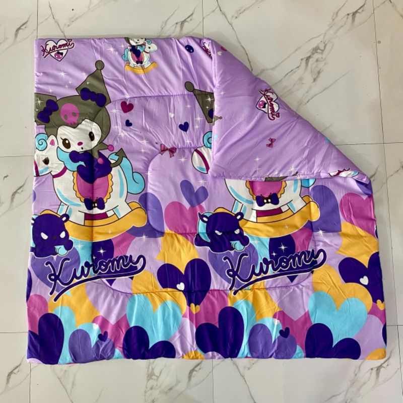 bedcover bayi 120x120 isian dacron