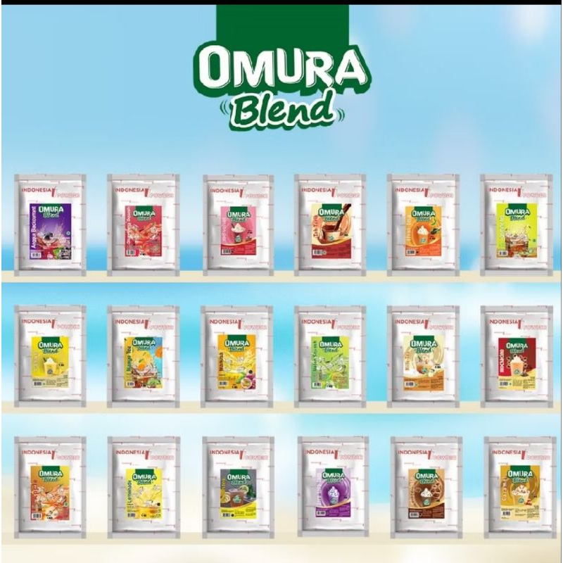 

Bubuk minuman Omura Blend 1kg