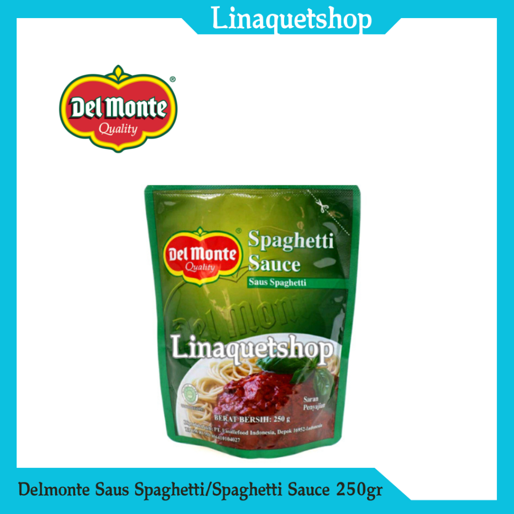 

DELMONTE Saus Spaghetti / Spaghetti Sauce 250gr