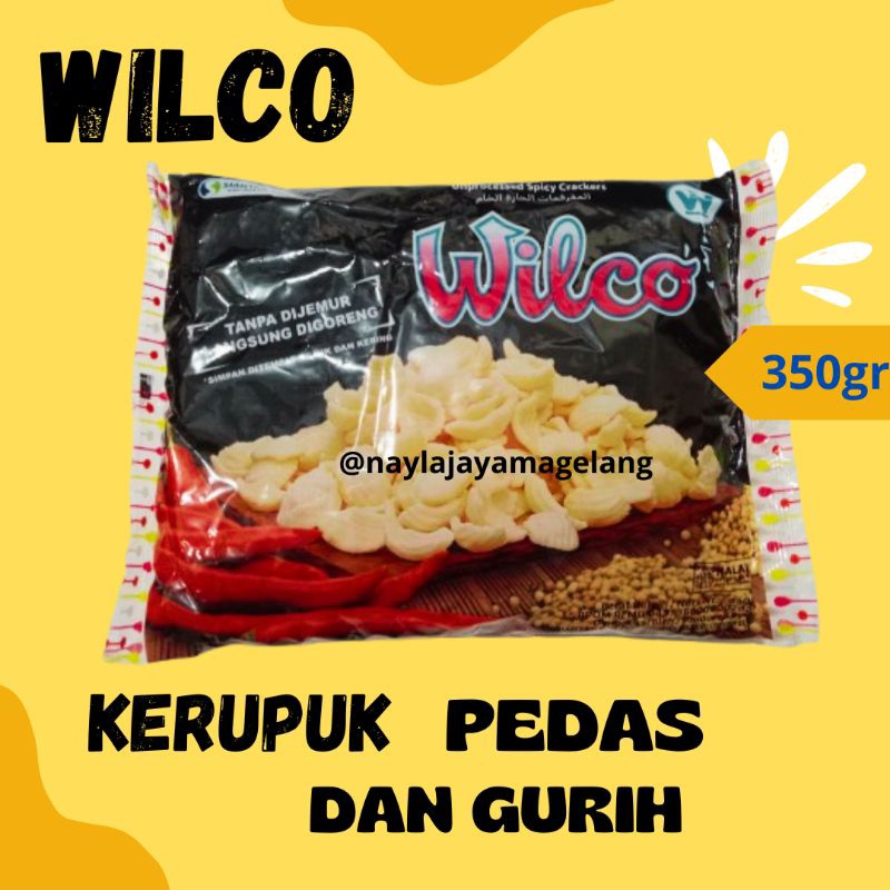 

Wilco Kerupuk bukur pedas 350gram mentah