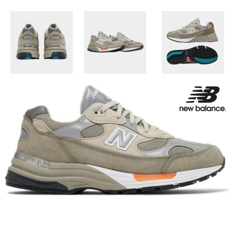 sepatu new balance 992 wtaps olive