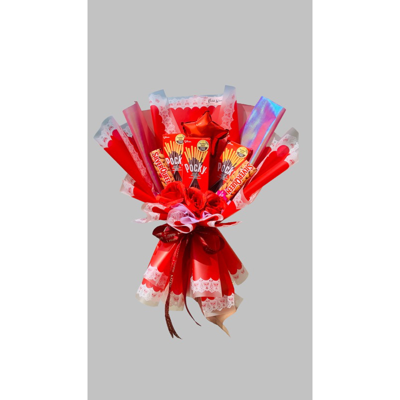 

BUKET POCKY SIKVERQUEEN [READY]