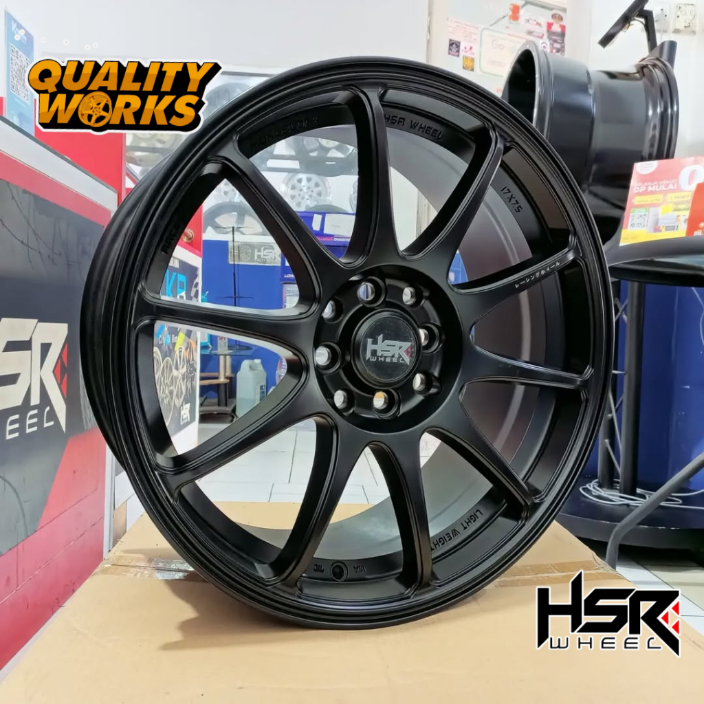 Velg Modifikasi Mobil Jazz,Yaris,Vios Ring 17 Velg Hsr Indy Boroko