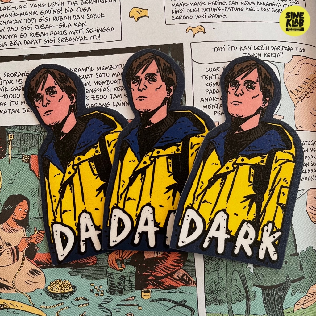 

sineklab - Sticker DARK - Edisi Sticker Film / Movie / Cinema / Series / Sticker Laptop