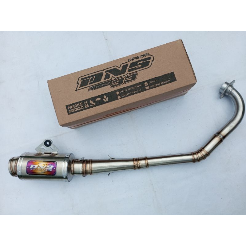 Knalpot Prostreet Type R9 Jupiter MX old MX new MX king Kompetisi Harian dan Bore Up - Original DNS 