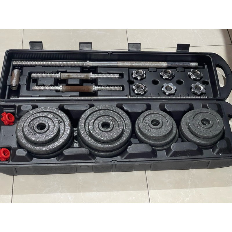 Dumbel dumble barbel SET 50 KG/Dumble set 50KG SPEEDS LX014-39(50KG) (SECOND)