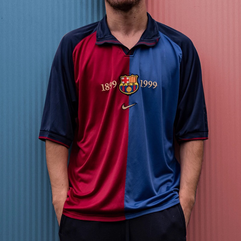 Jersey Barcelona Vintage Full Printing