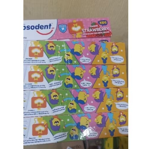 Pepsodent kids pasta gigi anak strawberry
