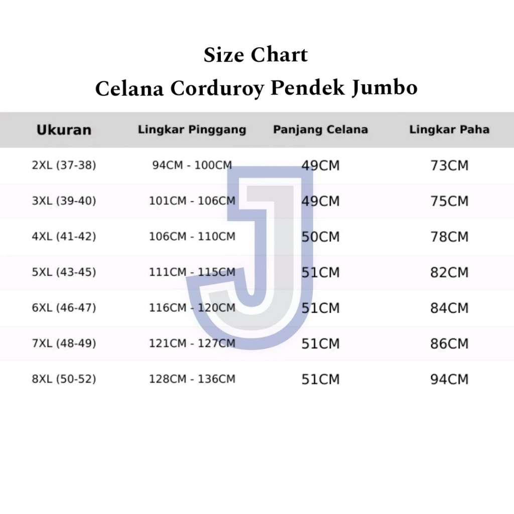 DISKON CELANA CORDUROY JUMBO PENDEK BIG SIZE SHORTS