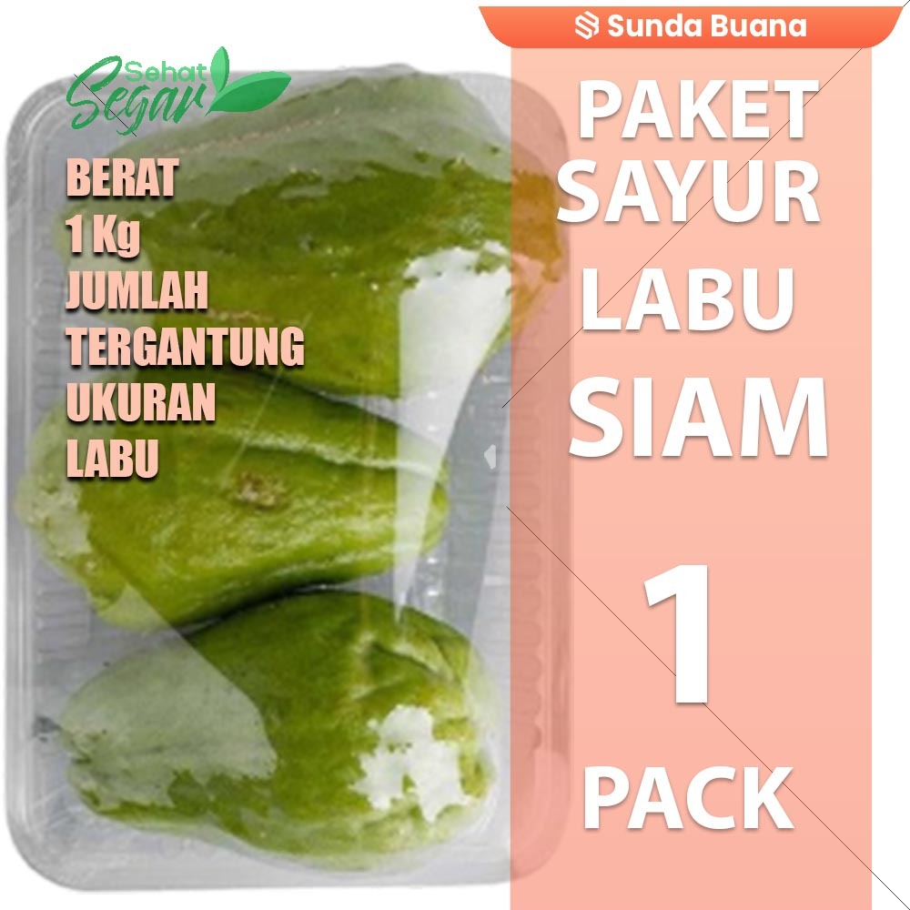 

Promo Paket Sayur Labu Siam Fresh 1 kg Termurah