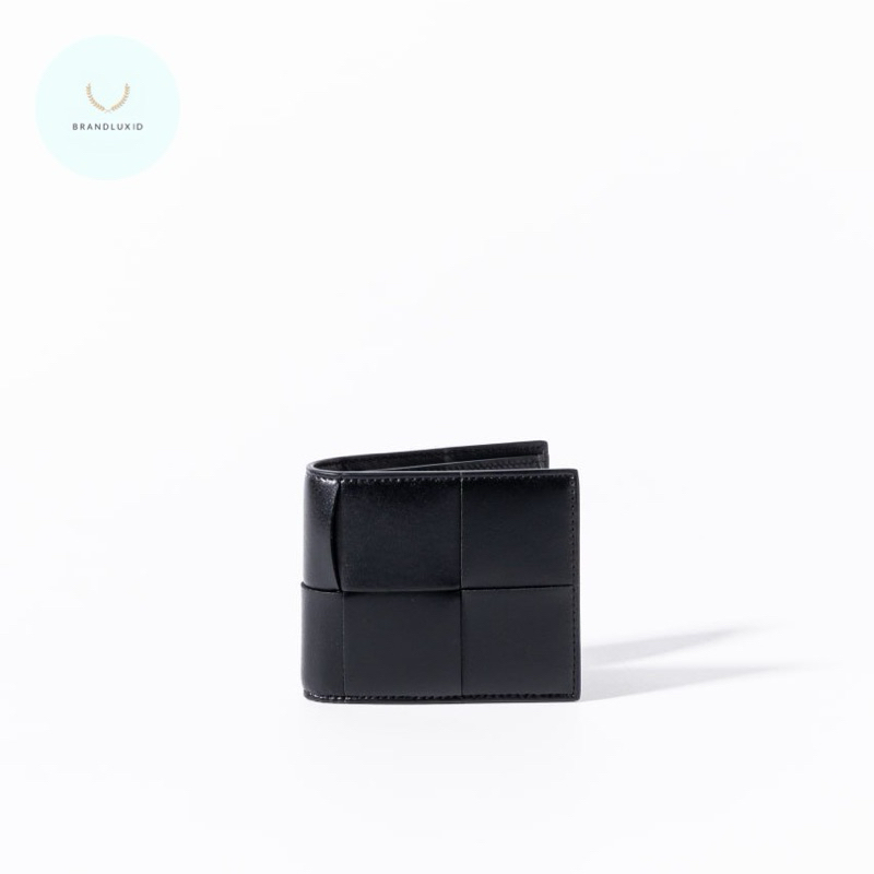 Bottega Veneta Cassette coin bifold wallet Black