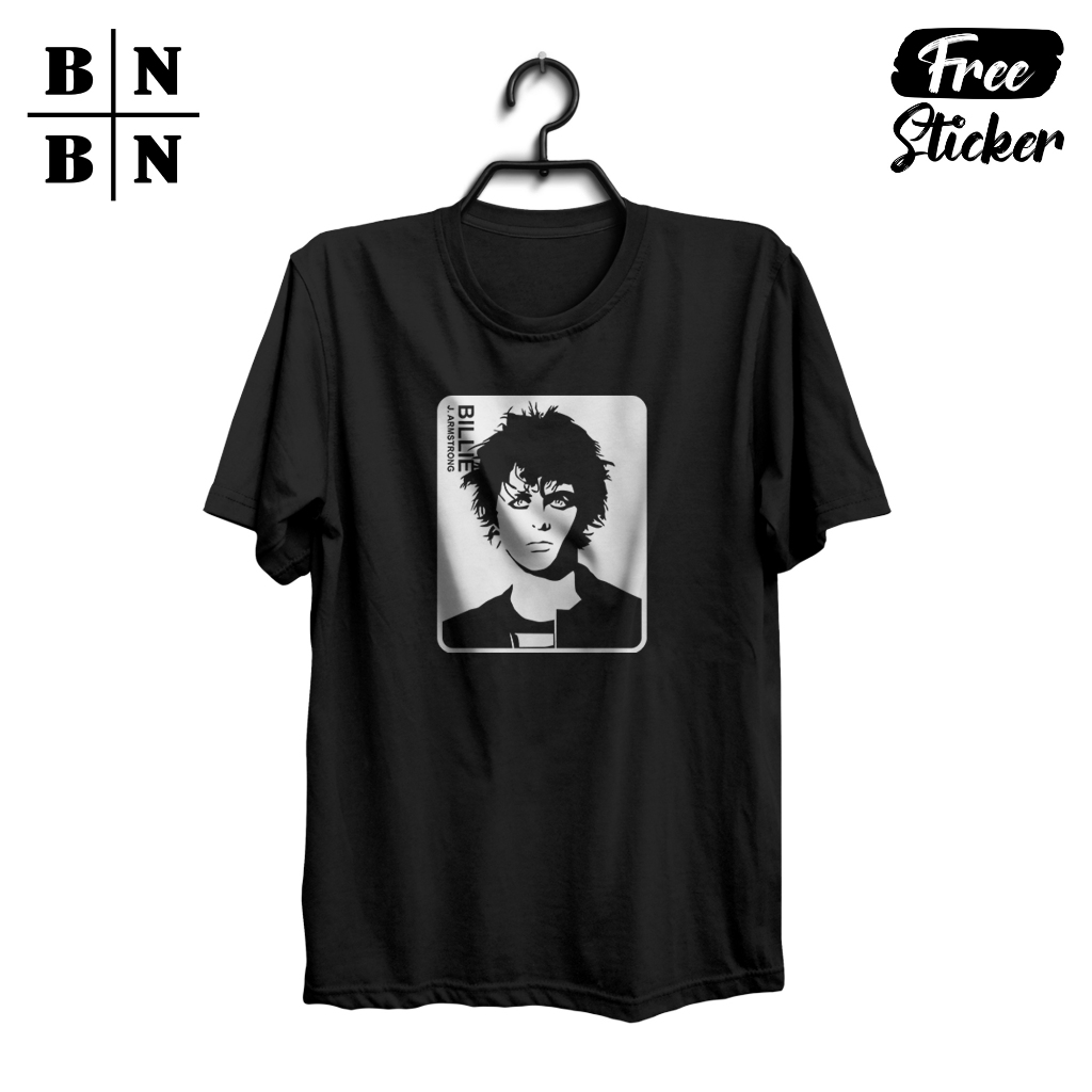 Kaos Billie Joe Armstrong - Vocalist Green Day Band 03