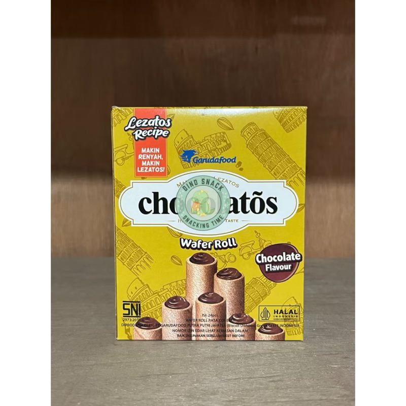 

Gery Chocolatos Wafer Roll (Isi 24 Pcs)