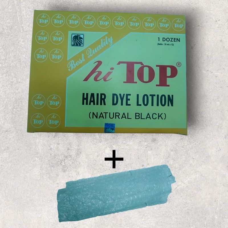 semir hi top 35ml hair dye lotion natural black