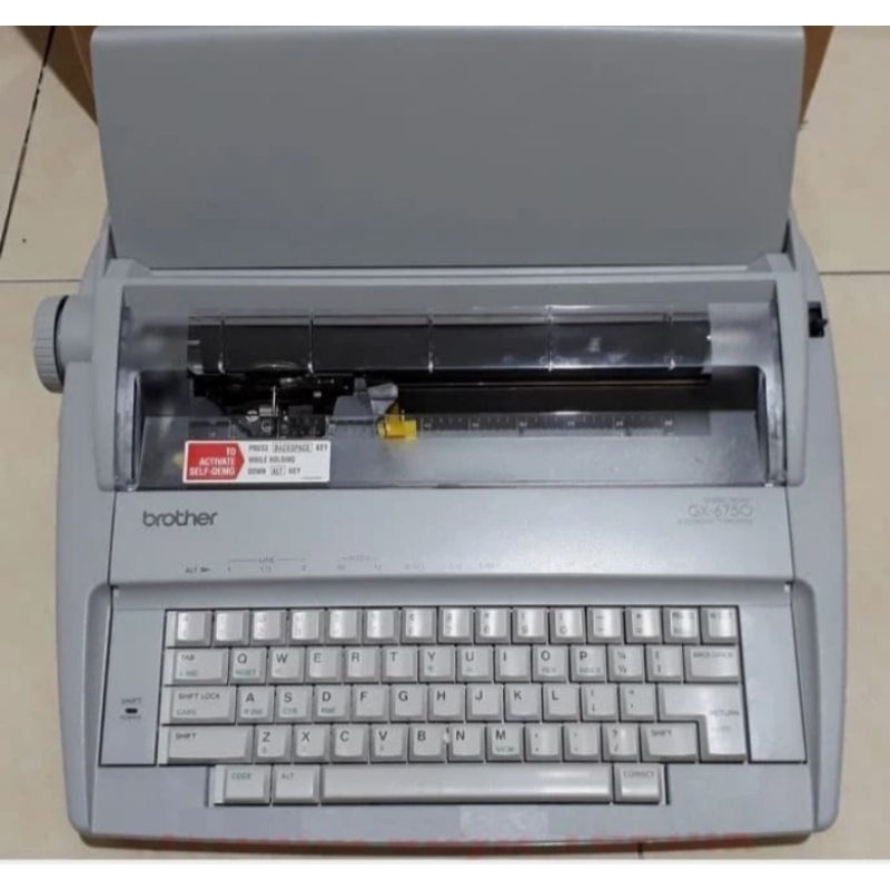 MESIN TIK ELEKTRIK BROTHER GX-6750