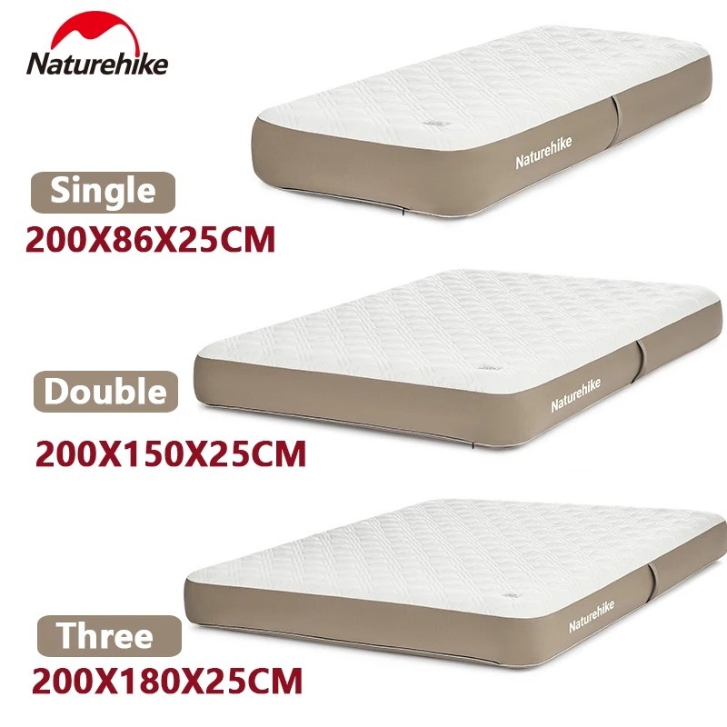 Matras Angin Naturehike CNK2450WS023 Sleeping Pad Matras Tiup Kasur Camping Alas Tidur Tikar Lipat K