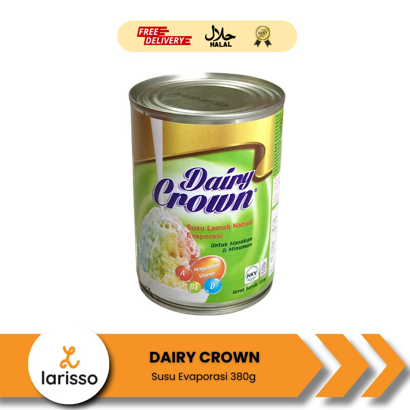 

Dairy Crown Susu Evaporasi 380gr