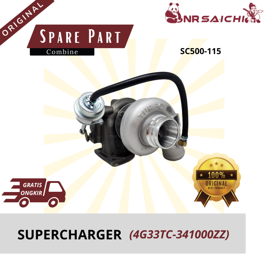 SUPERCHARGER 4G33TC-341000ZZ Combine Harvester MAXXI BIMO | nrsaichi