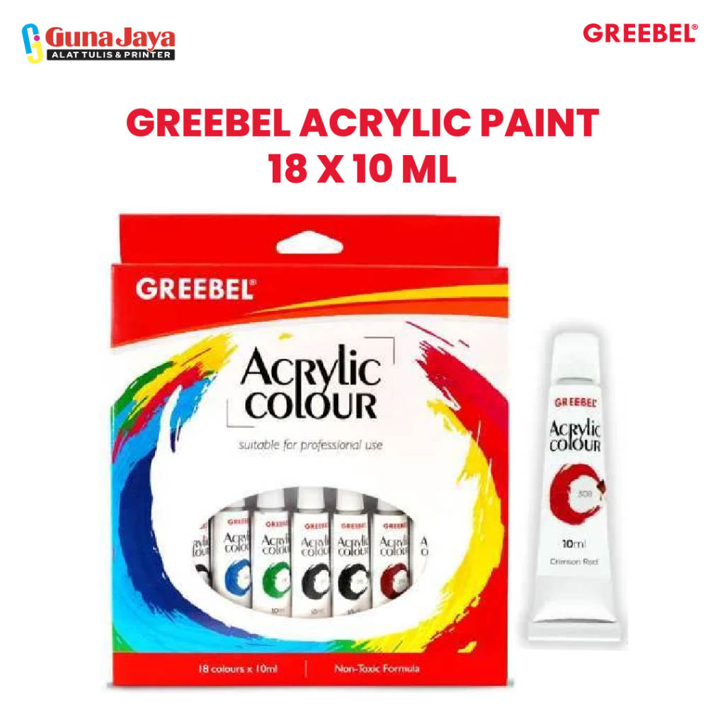 

GREEBEL ACRYLIC PAINT 18X10ML