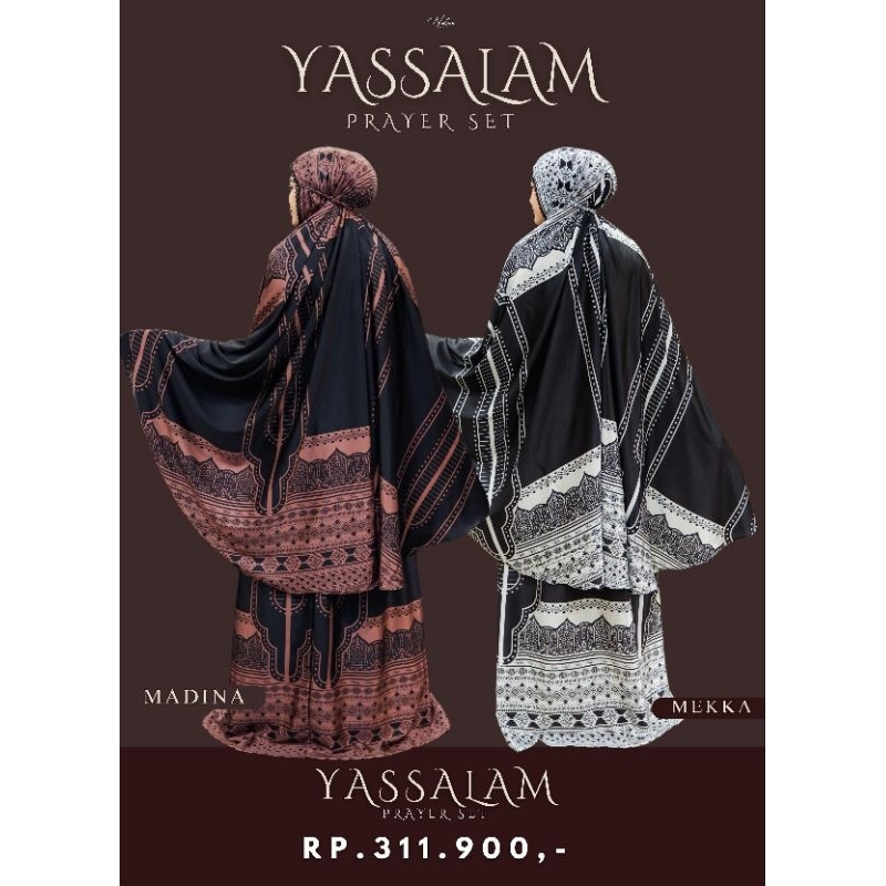 YASSALAM PRAYER SET // MUKENA LEBARAN 2025 // MUKENA TERBARU 2025