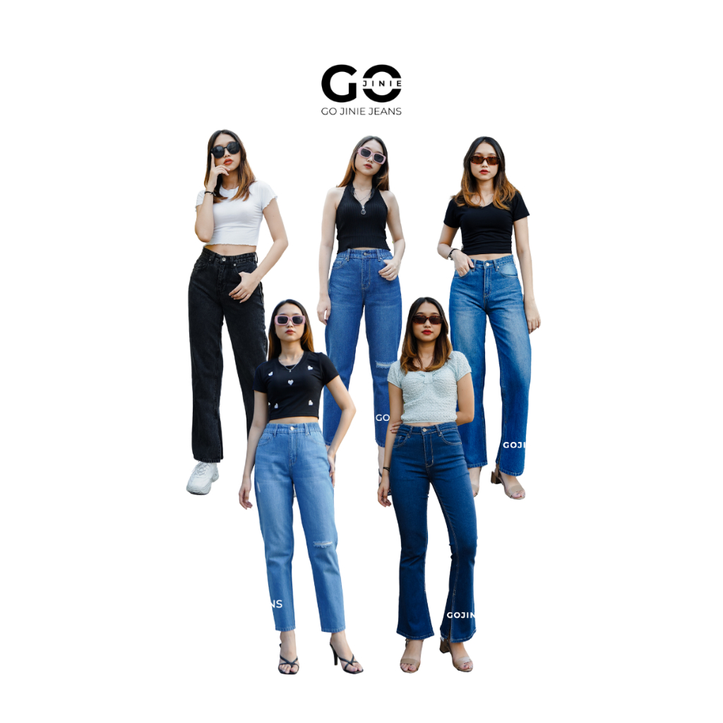 [SALE 100RBAN] - GOJINIEJEANS CELANA HIGWAIST